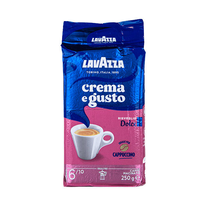 Kawa Lavazza CREMA E GUSTO DOLCE 250G Mielona Cena Opinie Sklep