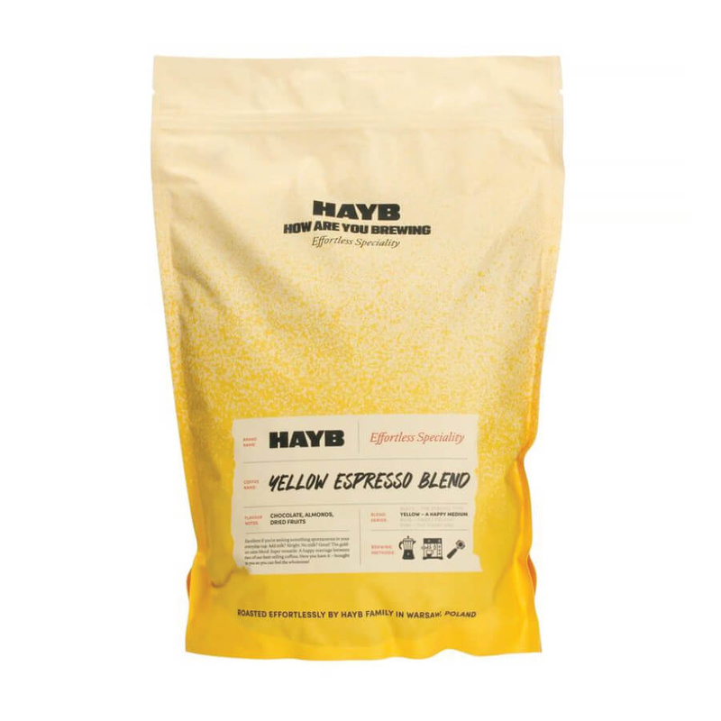 kawa ziarnista HAYB YELLOW espresso blend 1000g