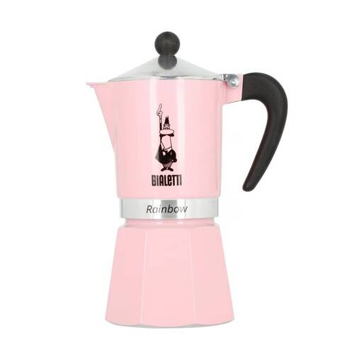 Kawiarka Bialetti RAINBOW PRIMAVERA 6tz | RÓŻOWA