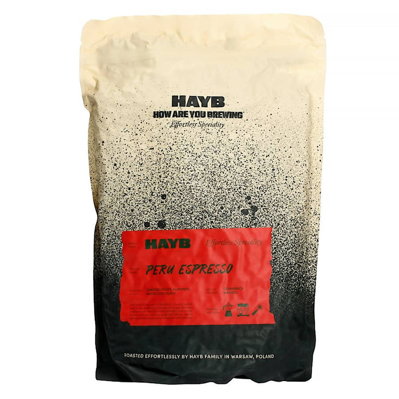 kawa ziarnista HAYB Peru Cajamarca 1000g | ESPRESSO