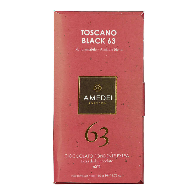 AMEDEI Czekolada ciemna Toscano Black 63% 50g