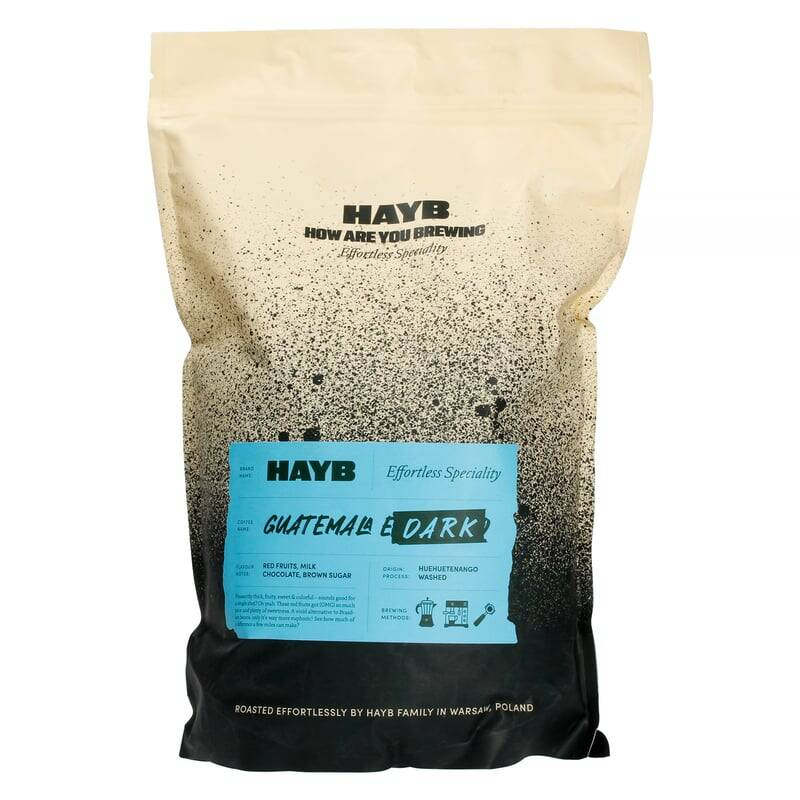 kawa ziarnista HAYB Gwatemala Dark Roast Espresso 1000g