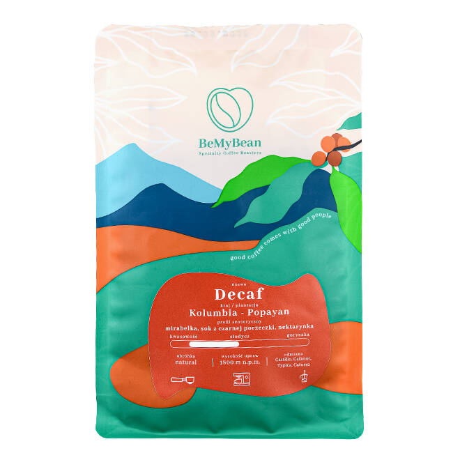 BeMyBean Kolumbia Popayan DECAF 250g | ESPRESSO