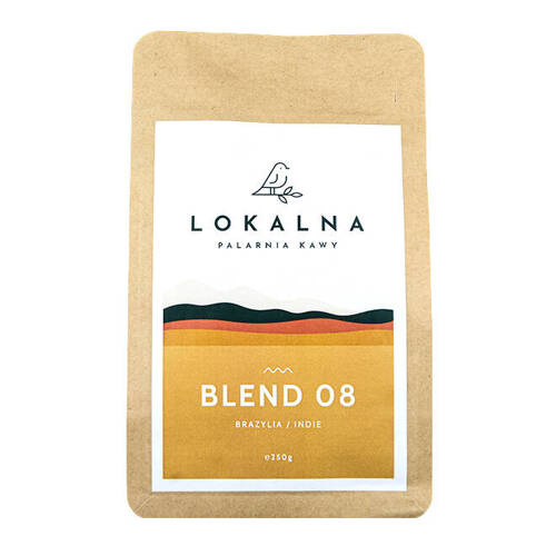 LOKALNA PALARNIA KAWY Blend 08 Brazylia/Indie 250g