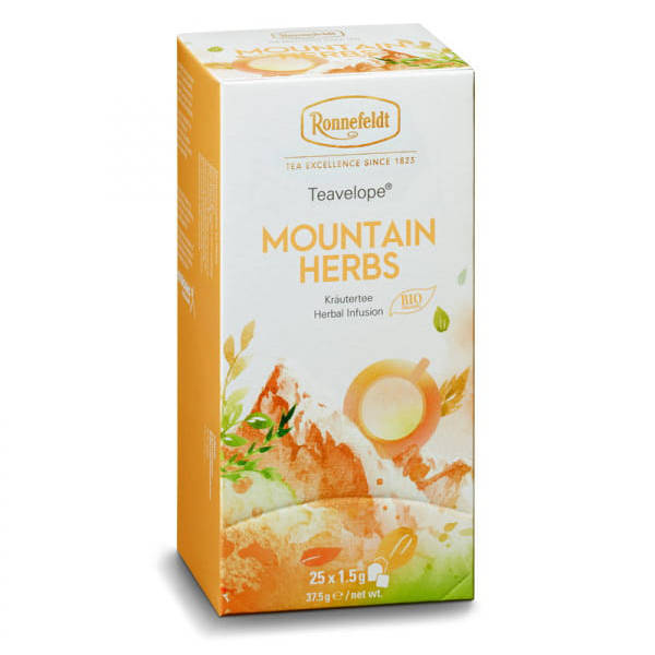 Herbata Rooibos Ronnefeldt MOUNTAIN HERBS w saszetkach