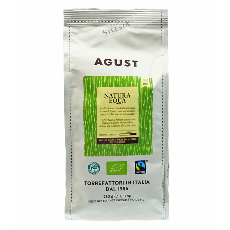 kawa Agust NATURA EQUA 250g mielona