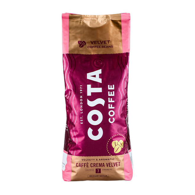 Costa Coffee CREMA VELVET BLEND ziarnista 1000g