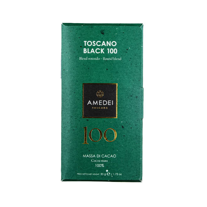 AMEDEI Czekolada ciemna Toscano Black 100% 50g