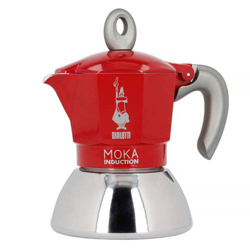 Kawiarka Bialetti New Moka 2tz indukcyjna CZERWONA