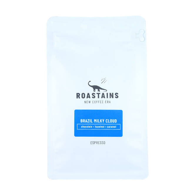 kawa ziarnista ROASTAINS Brazylia MILKY CLOUD 250g 