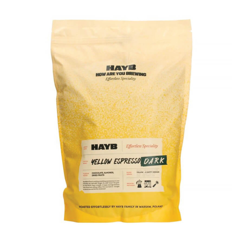 kawa ziarnista HAYB Yellow Dark Roast Espresso 1kg