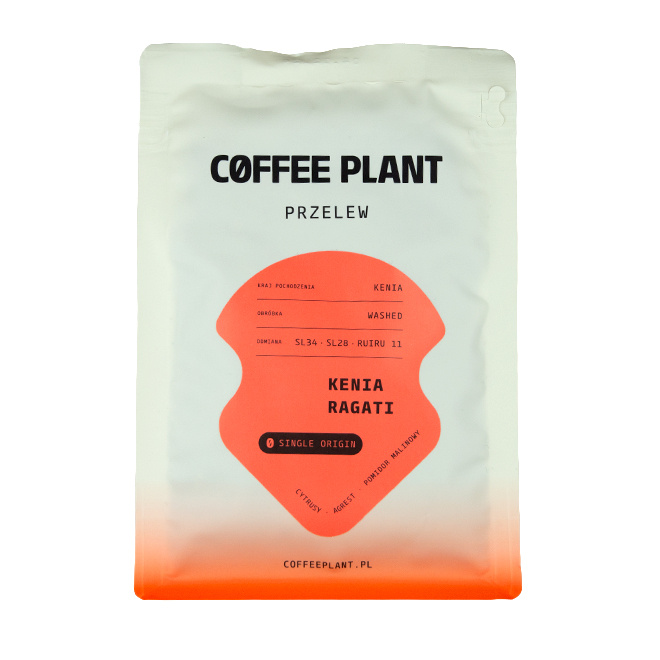 kawa COFFEE PLANT Kenia Nyeri Decaf 250g