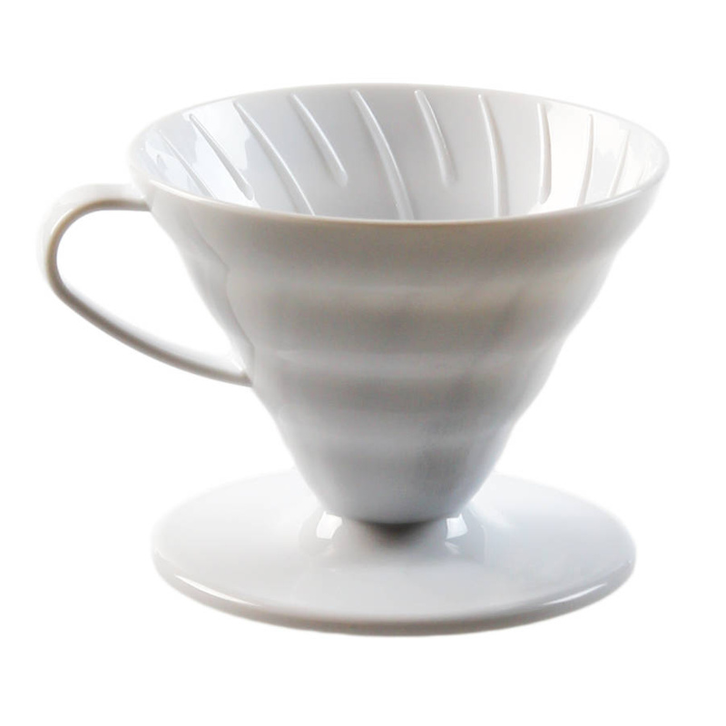 Plastikowy dripper HARIO V60-01 | BIAŁY