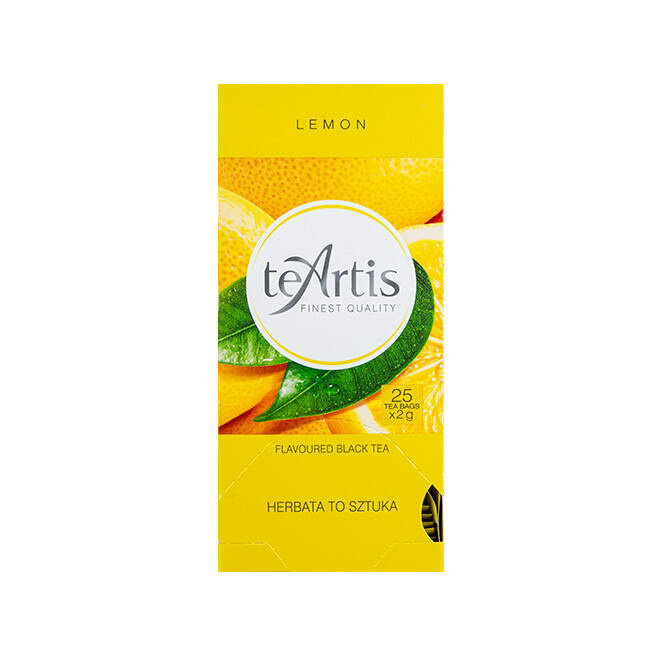 Herbata TEARTIS lemon 25x2g