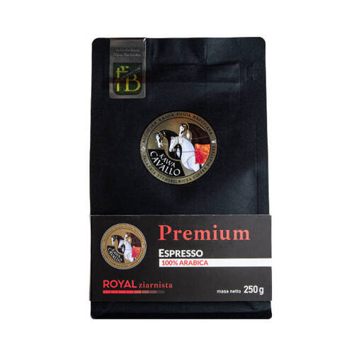 kawa Cavallo ESPRESSO ROYAL PREMIUM 250g ziarnista