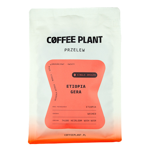 kawa COFFEE PLANT Etiopia Gera 250g