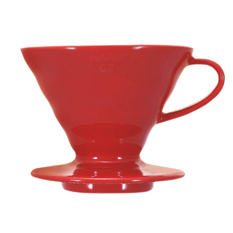 Ceramiczny dripper HARIO V60-02 | CZERWONY