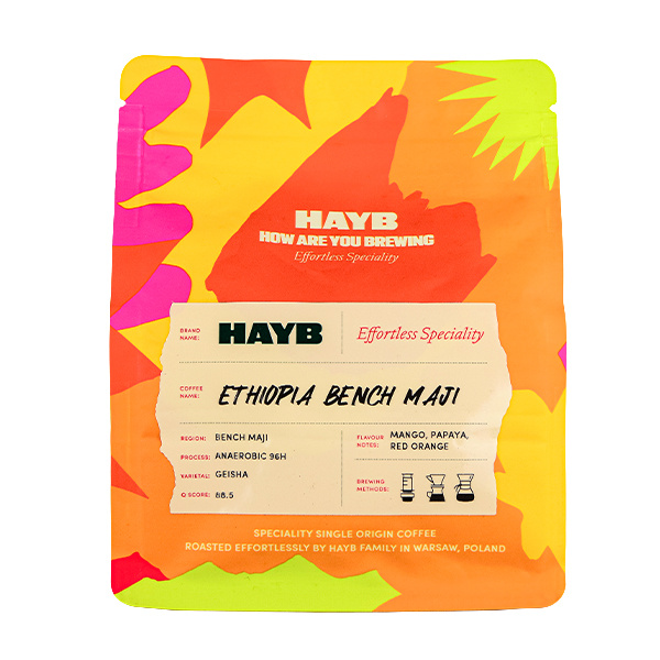 kawa ziarnista HAYB Etiopia Bench Maji 250g