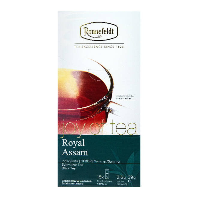 Herbata czarna Ronnefeldt Joy Of Tea w saszetkach | ASSAM