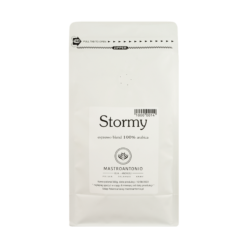 kawa Mastro Antonio STORMY WEATHER 500g ziarnista