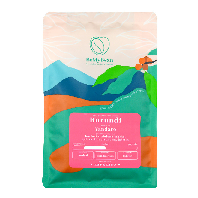 BeMyBean Burundi Yandaro 250g | ESPRESSO