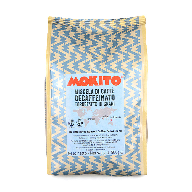 kawa Mokito DECAFFEINATED 500g ziarnista