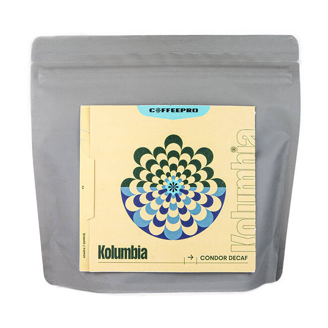 Coffee Pro KOLUMBIA Condor DECAF 250g | PRZELEW