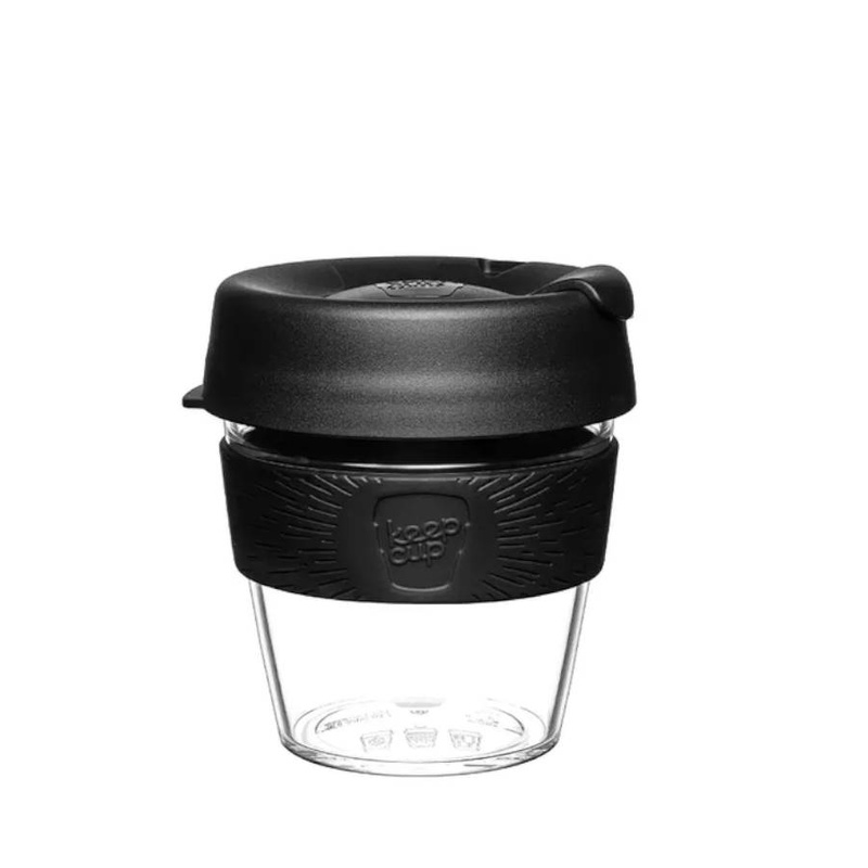 KeepCup Clear Edition 227ml Original | BLACK