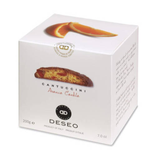 DESEO Cantuccini pomarańczowe 200g