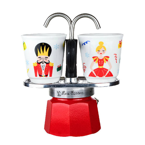 BIALETTI | Mini Express Nutcracker 2tz+2 filiżanki