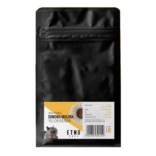 Kawa mielona Etno Cafe Domowa Mielona Yellow Bourbon 0,25 kg