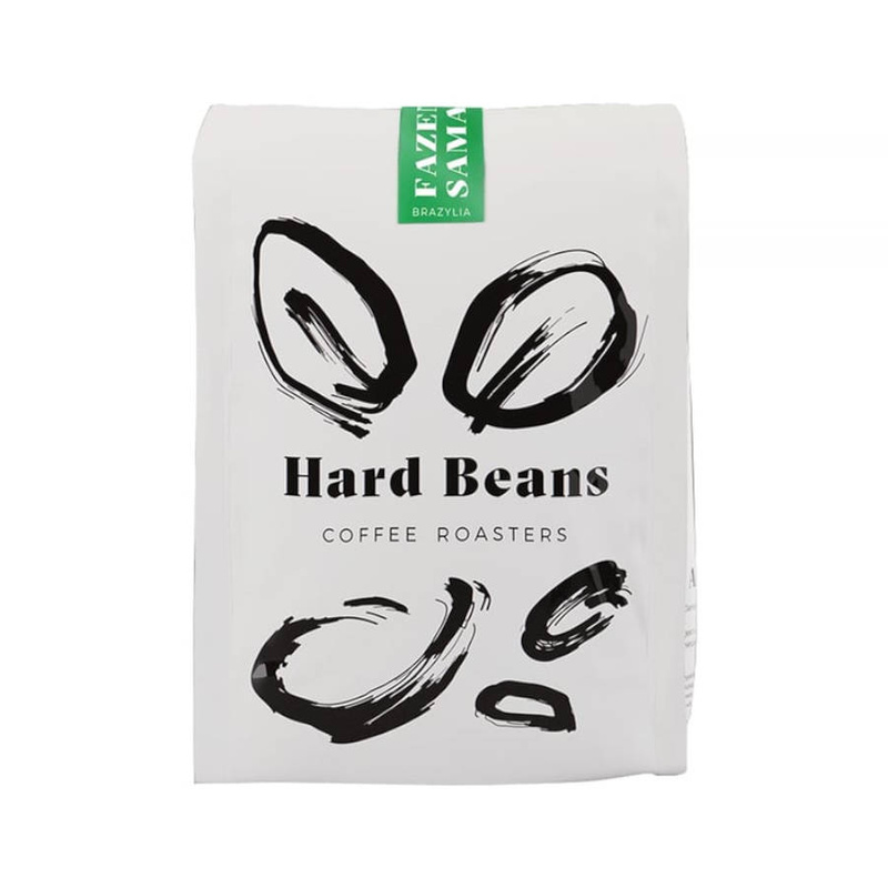 kawa ziarnista Hard Beans BRAZYLIA Samambaia Yellow Bourbon 500g PRZELEW