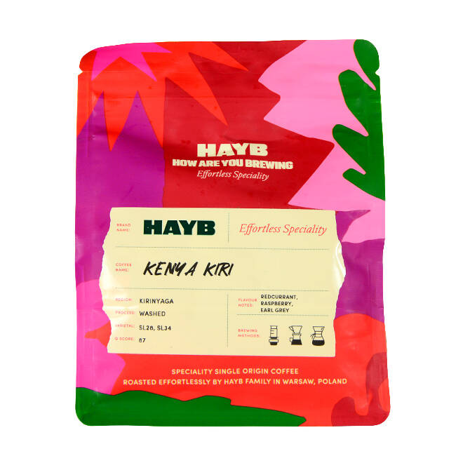 kawa ziarnista HAYB Kenia Kiri 250g