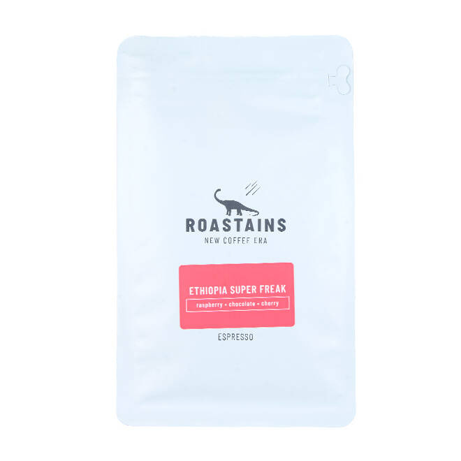 kawa ziarnista ROASTAINS Etiopia SUPER FREAK 250g 