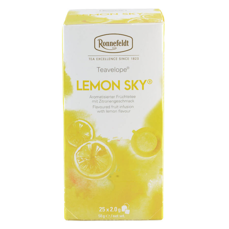 Herbata owocowa Ronnefeldt LEMON SKY w saszetkach