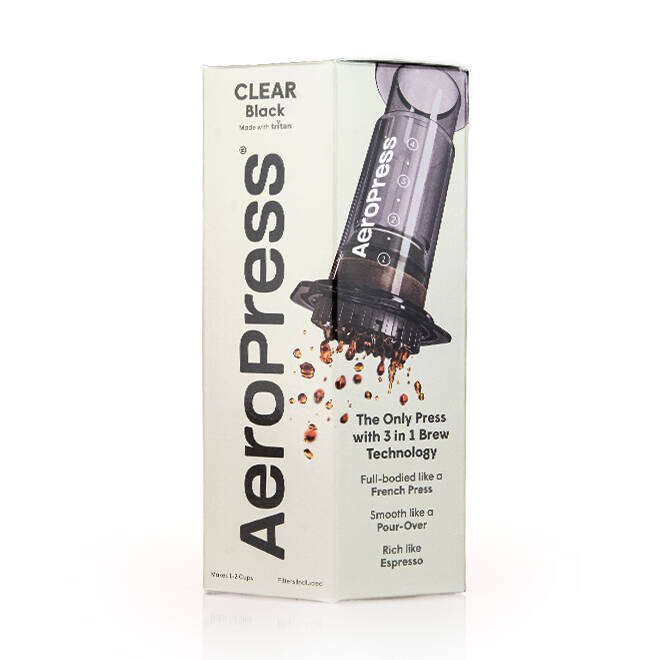 AEROPRESS CLEAR | CZARNY