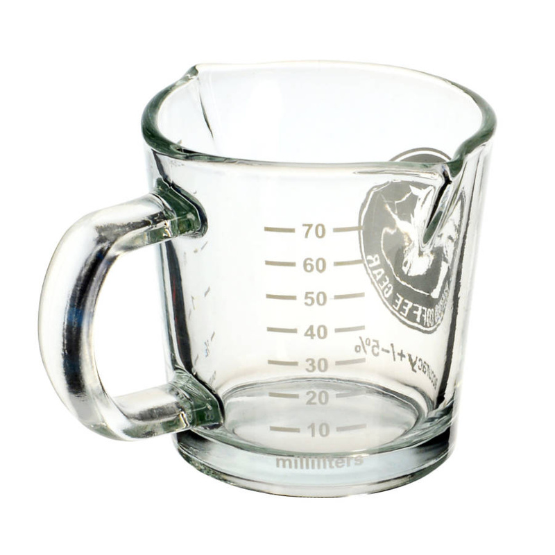 Rhinowares - shot glass z miarką 70ml z uchwytem