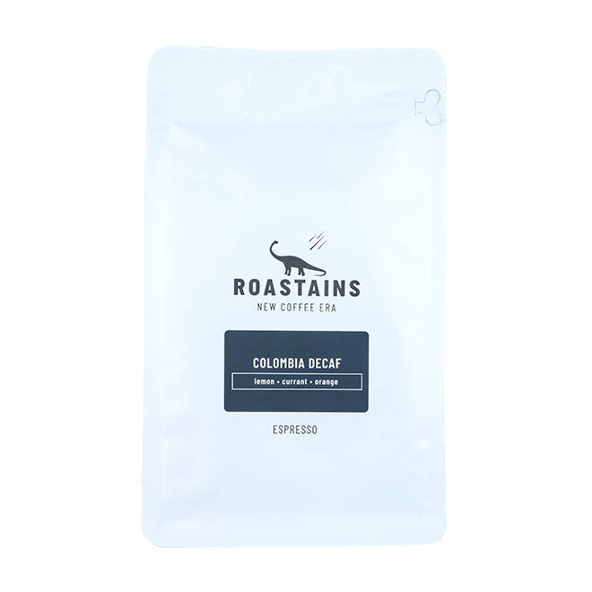 kawa ziarnista ROASTAINS Kolumbia DECAF 250g 