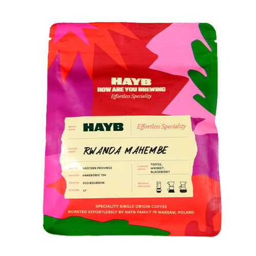 kawa ziarnista HAYB Rwanda Mahembe Anartobic 72h 250g