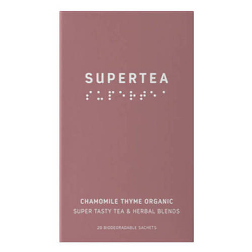 Herbata SUPERTEA chamomile thyme relax 20 saszetek