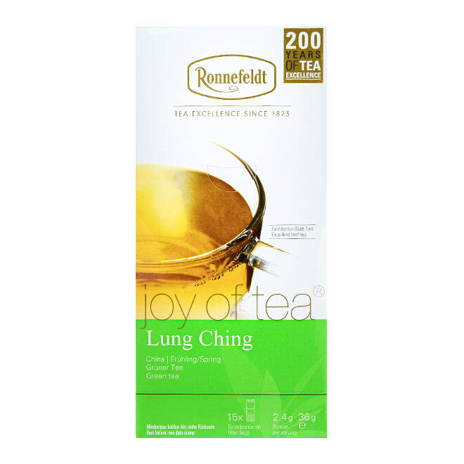 Herbata zielona Ronnefeldt Joy Of Tea w saszetkach | LUNG CHING