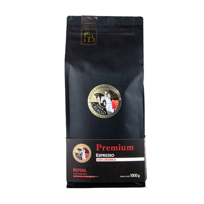 kawa Cavallo ESPRESSO ROYAL PREMIUM 1kg ziarnista