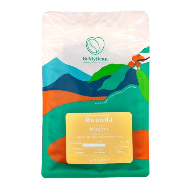 BeMyBean Rwanda Mugina 250g | PRZELEW