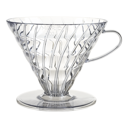 Plastikowy dripper HARIO V60-03 | PRZEŹROCZYSTY