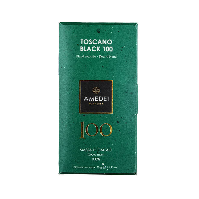 AMEDEI Czekolada ciemna Toscano Black 100% 50g