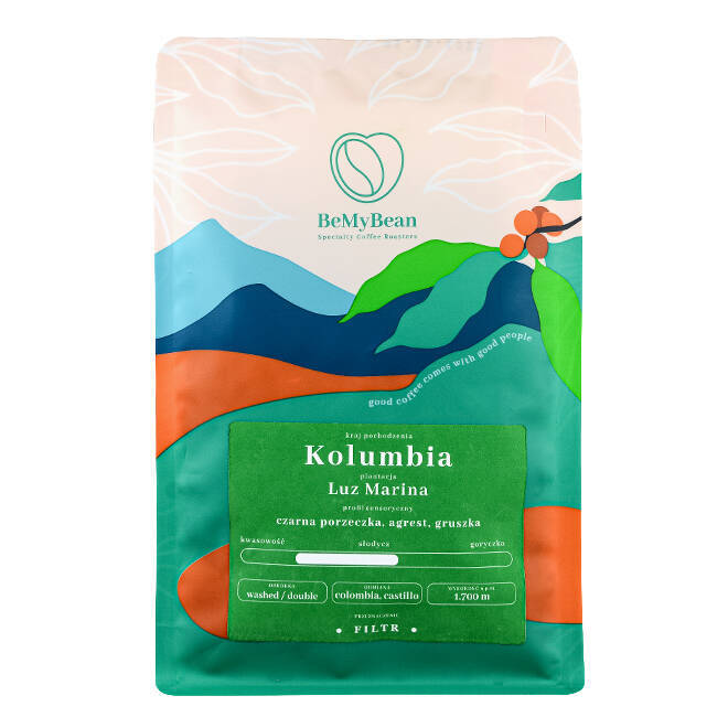 BeMyBean Kolumbia Luz Marina 250g | PRZELEW