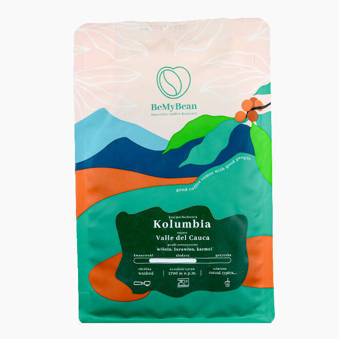 BeMyBean Kolumbia Valle del Cauca 250g | ESPRESSO