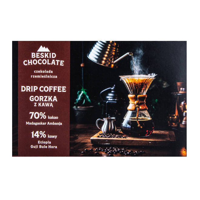 Beskid Chocolate | GORZKA DRIP 70% 70g