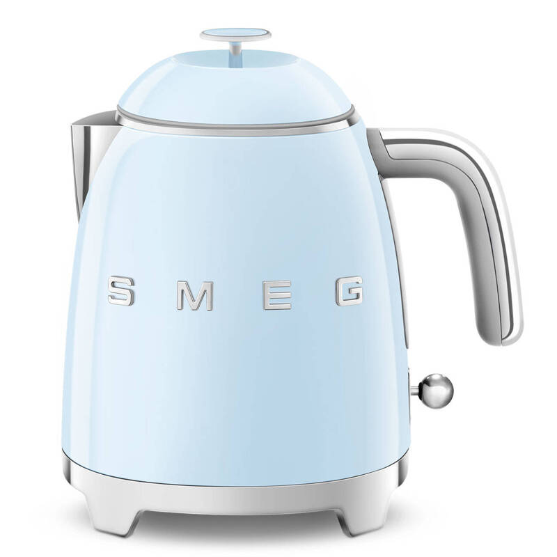 Czajnik mini 0,8l SMEG | PASTELOWY BŁEKIT