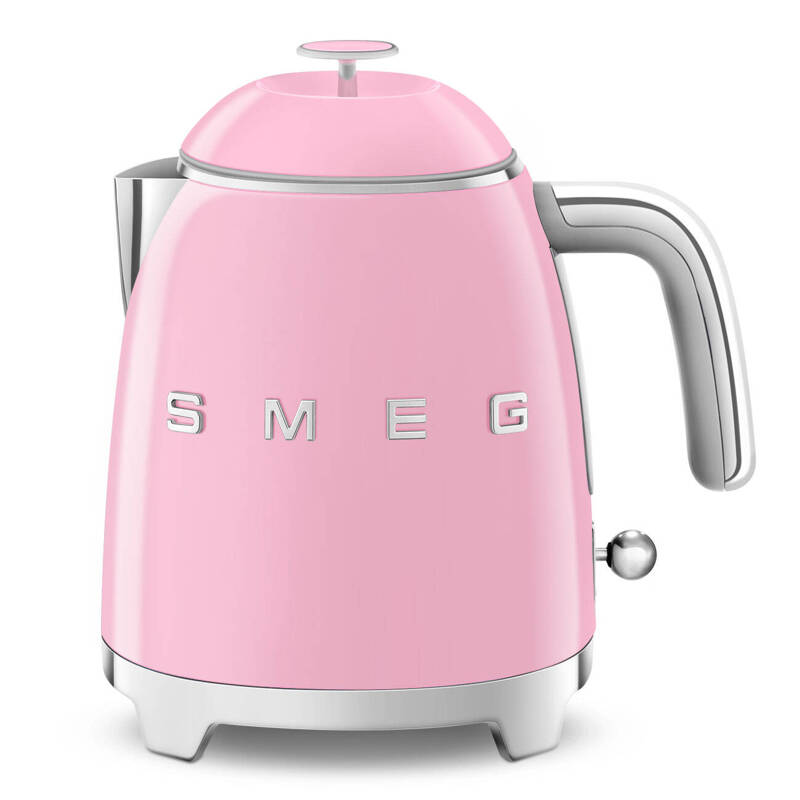 Czajnik mini 0,8l SMEG | PASTELOWY RÓŻOWY